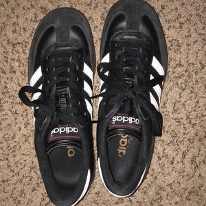 Adidas soccer sambas!